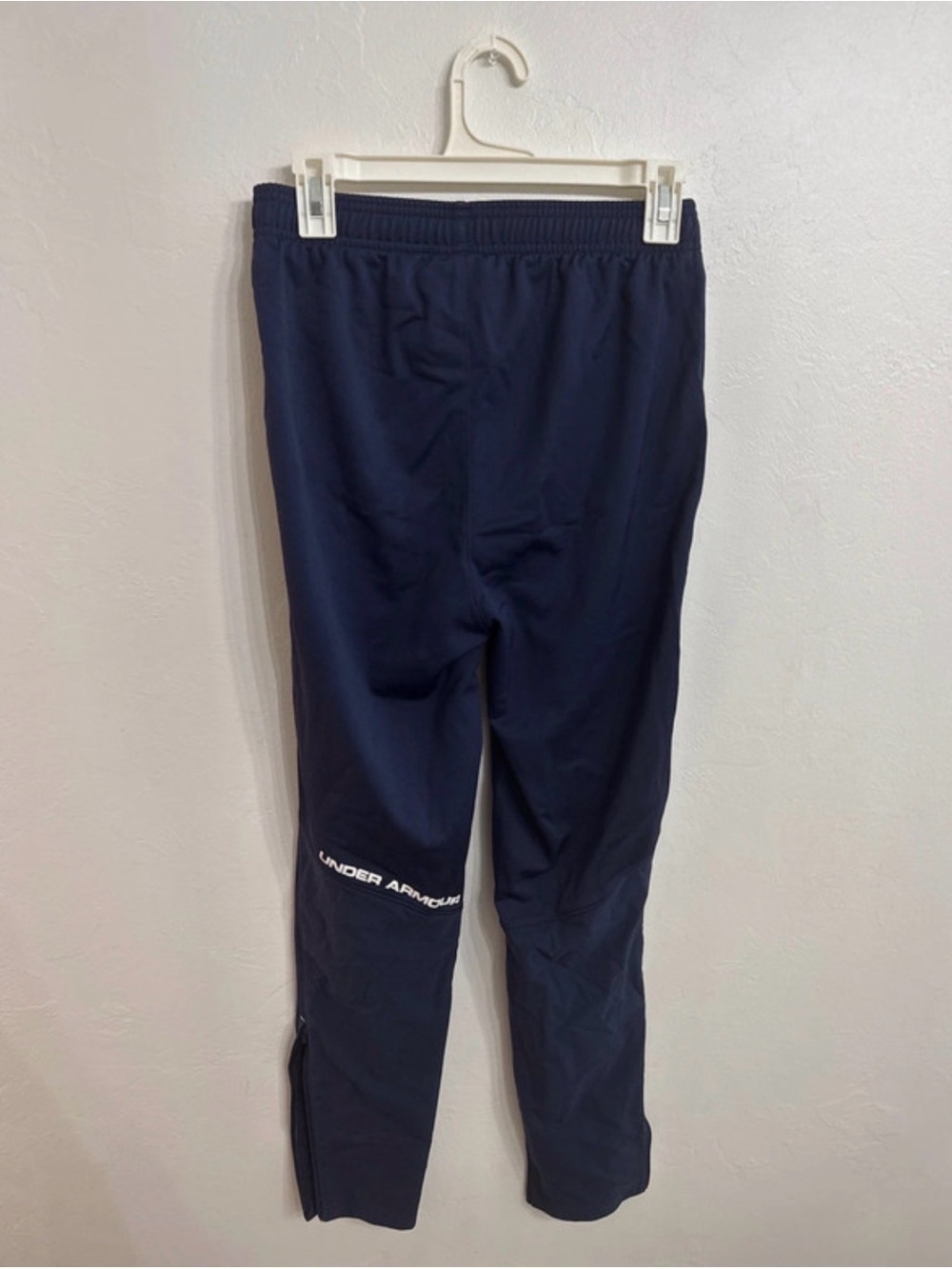 Under Armour Boys Navy Logo Track Joggers